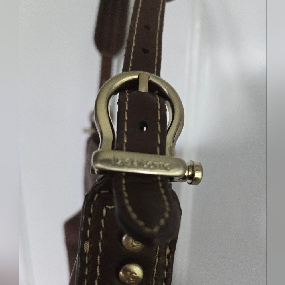 Liz claiborne brown leather purse - Picture 7 of 9